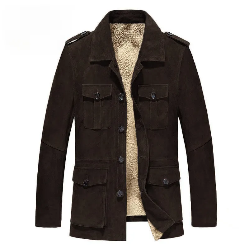 Premium Retro Mid-length Trench Jacket