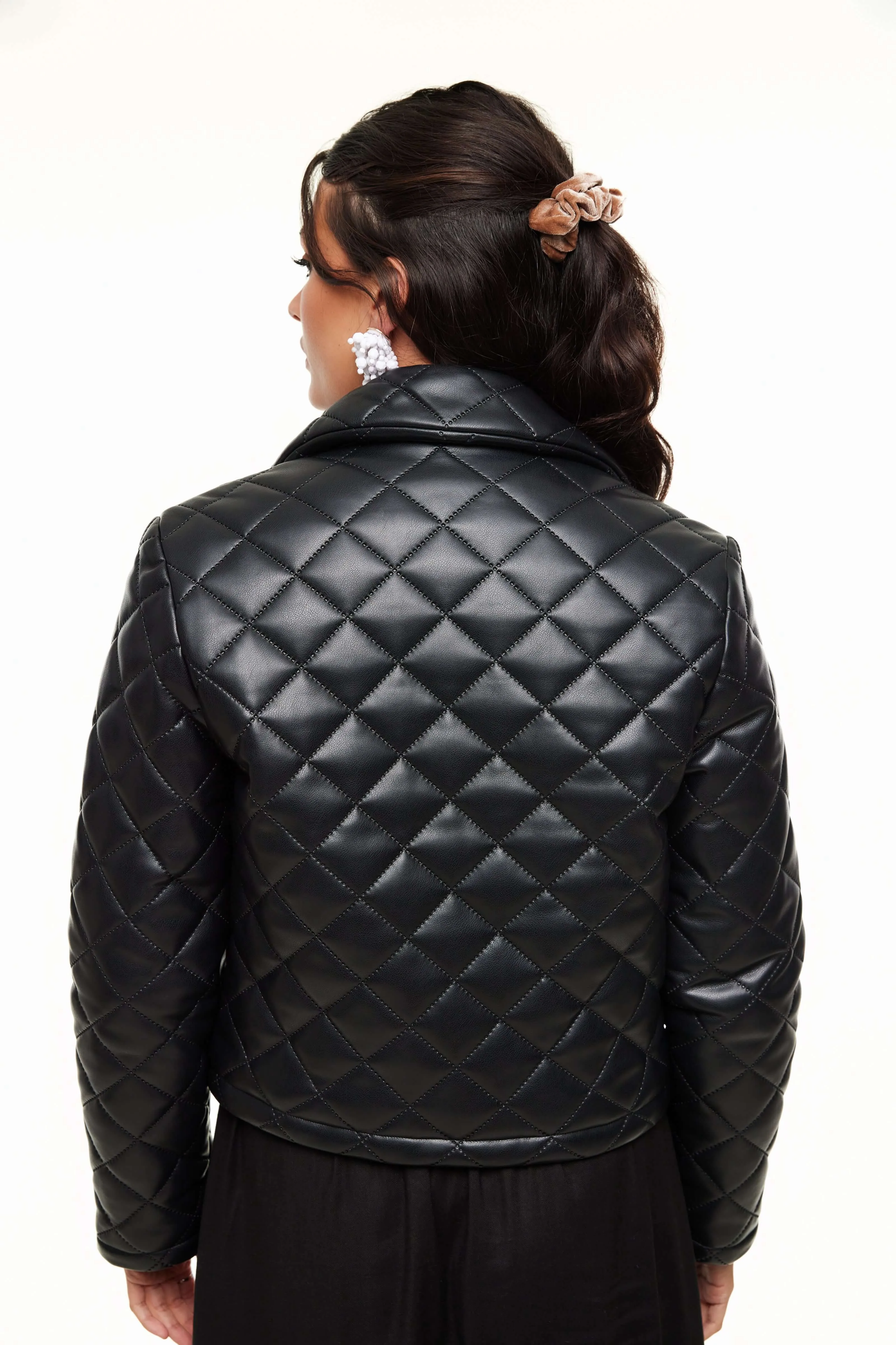 QUILTED LEATHER JACKET