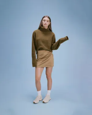 SUZIE TURTLENECK OLIVE