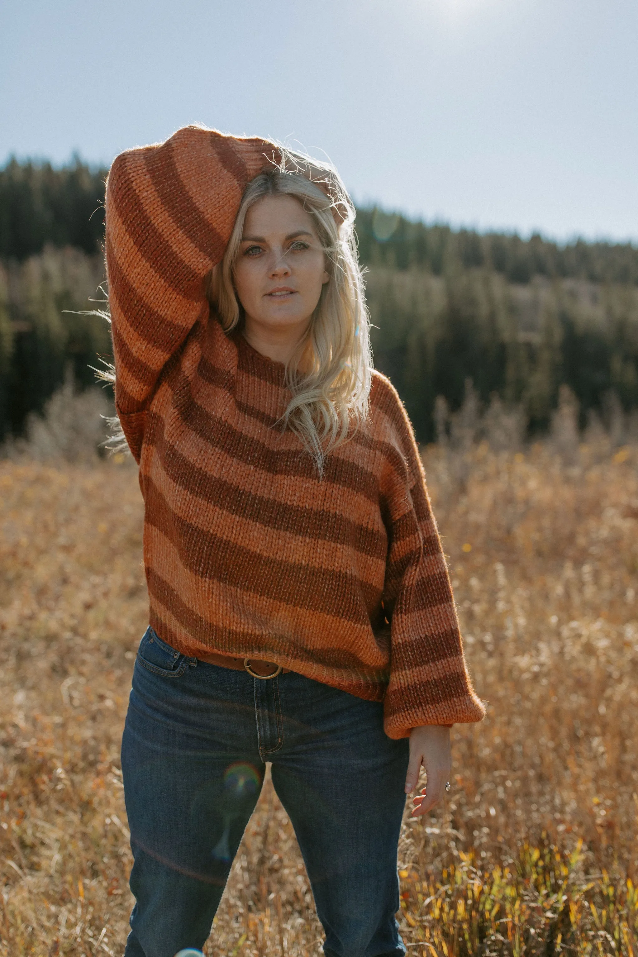 The Autumn Spice Chunky Knit Sweater