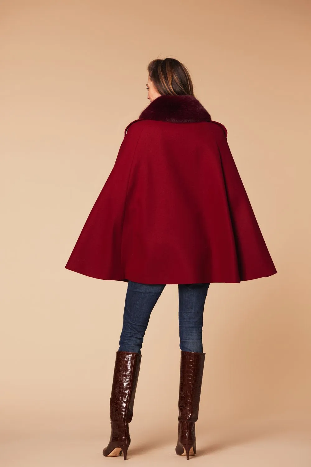 The Blair Cape Claret