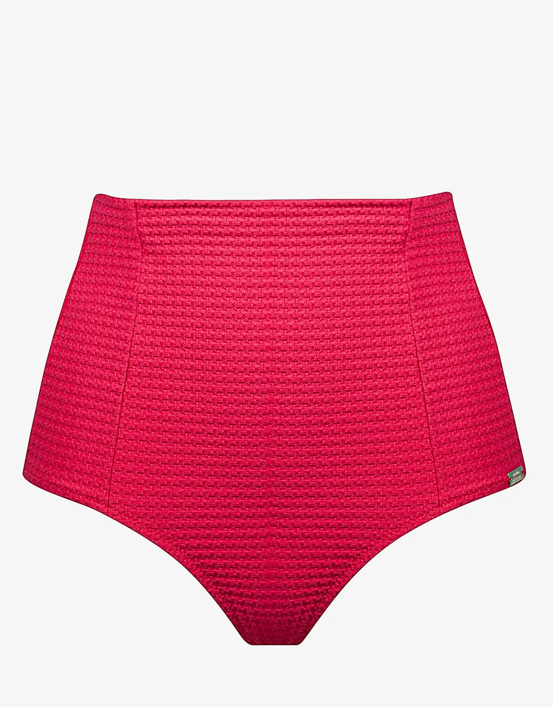 The Bloom High Waist Bikini Pant - Radiant Red