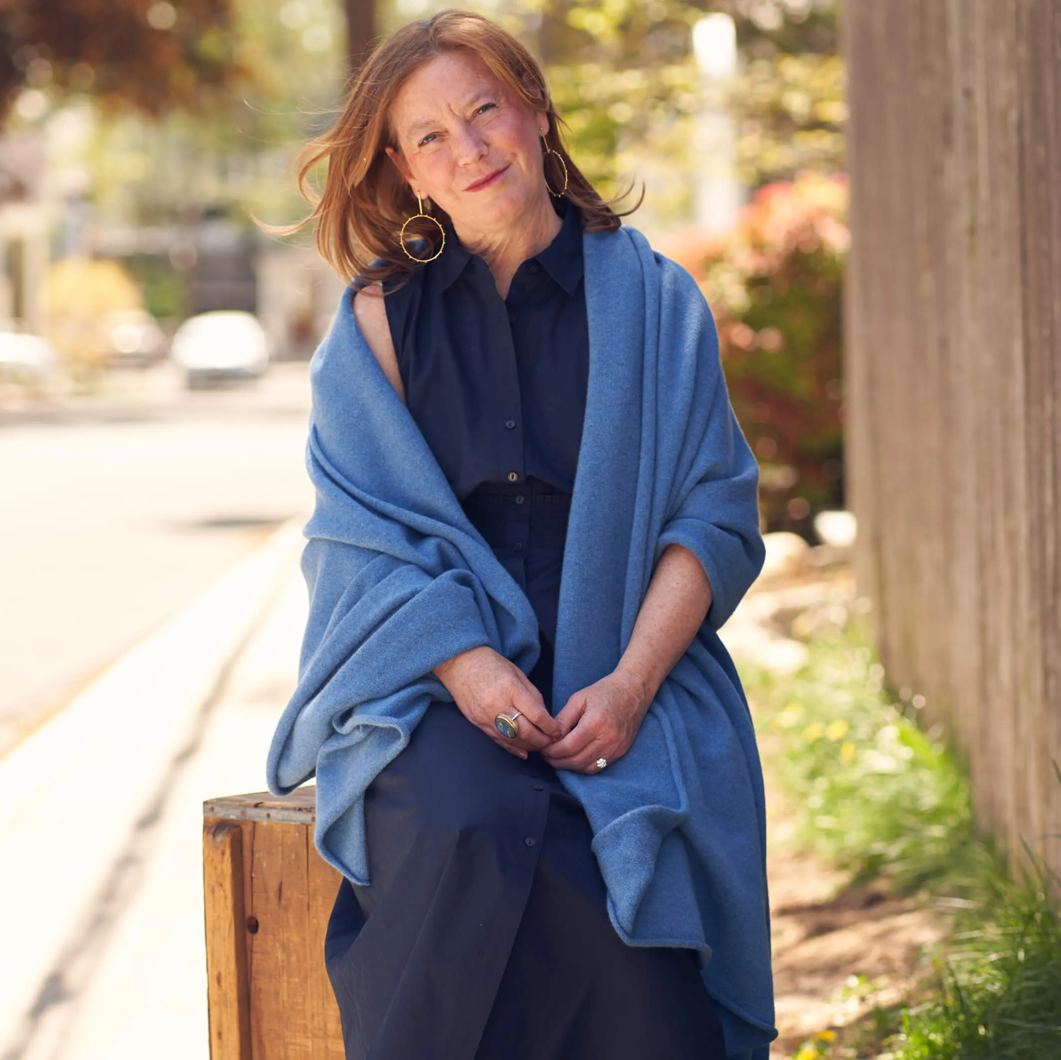 The Heather 4-Ply Cashmere Shawl Wrap