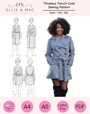 Timeless Trench Coat Pattern