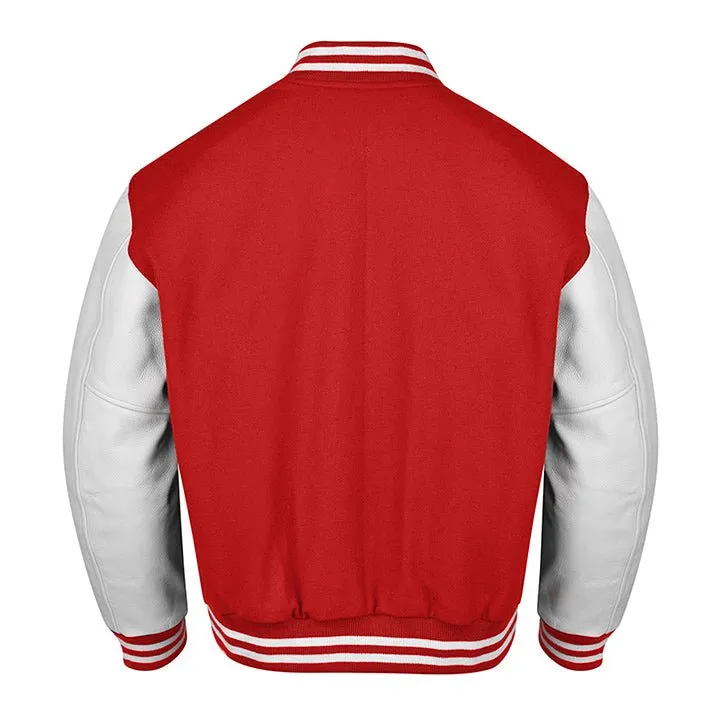 Varsity Jacket - Red White