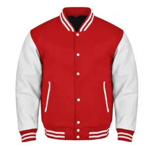 Varsity Jacket - Red White