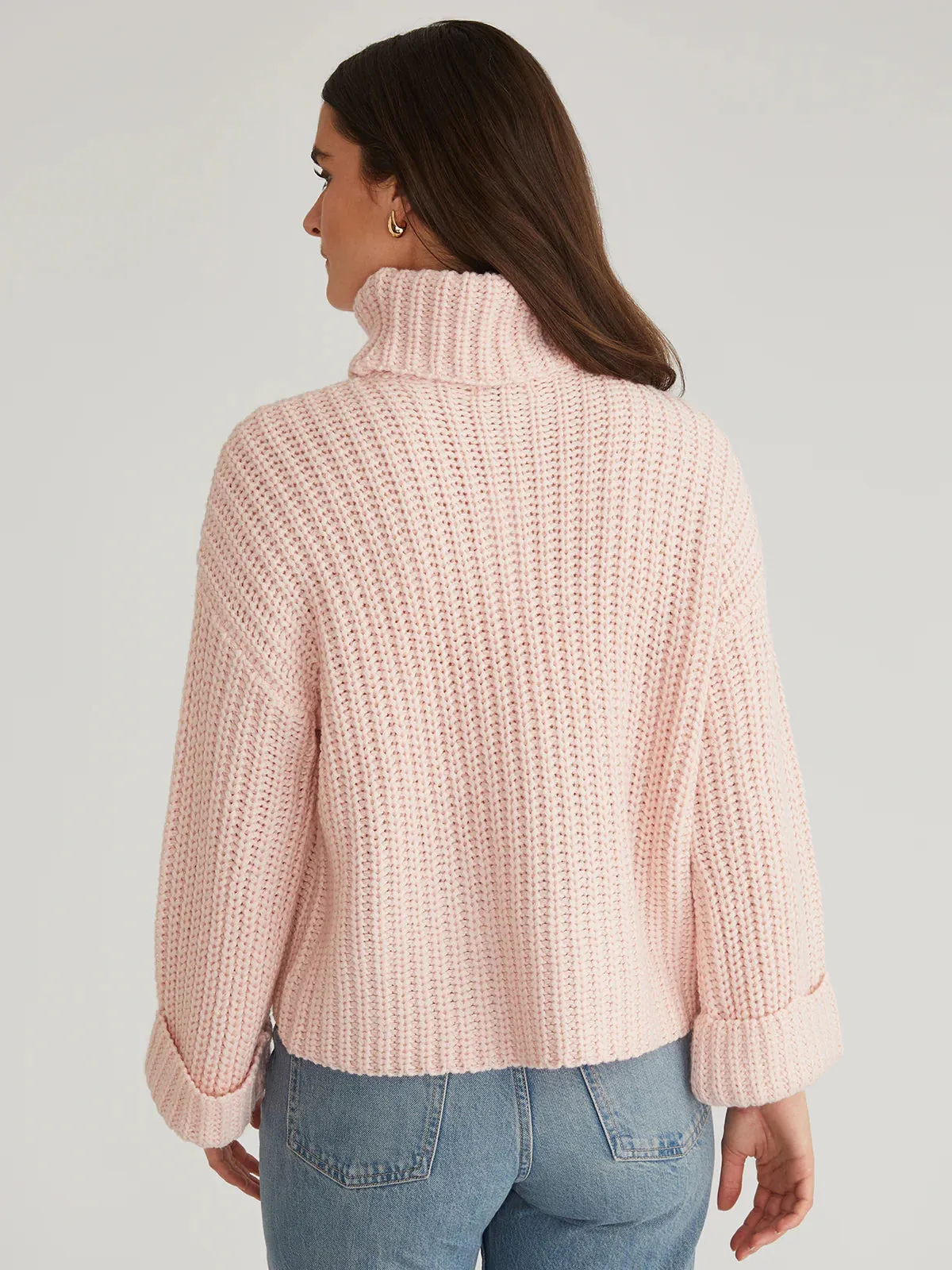 Vida Turtleneck Sweater - Lotus