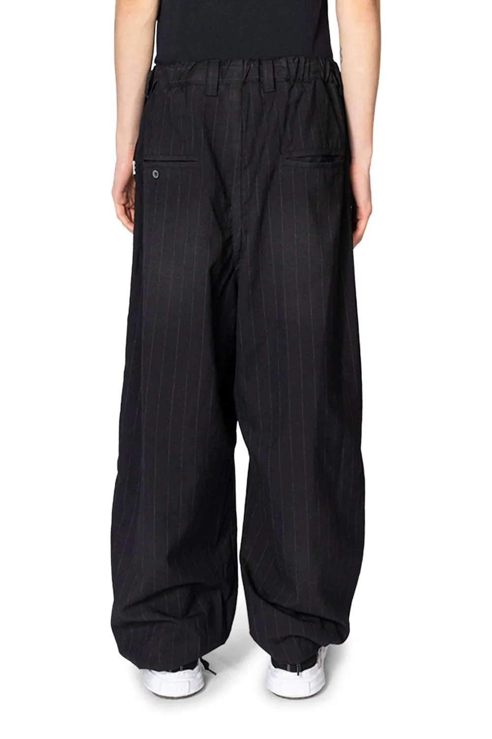 WIDE TROUSERS BLACK