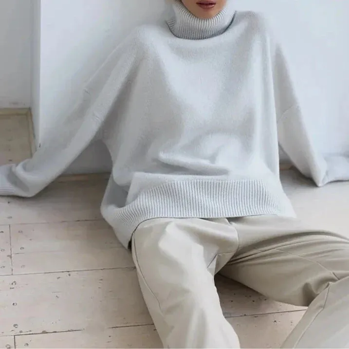 Wjczt outfit ideal Kyra Turtleneck Oversize Sweater