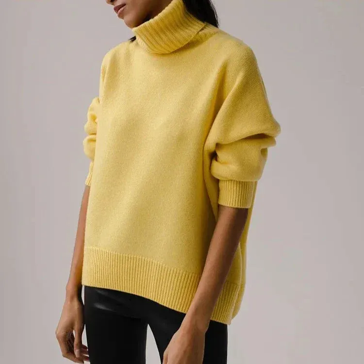 Wjczt outfit ideal Kyra Turtleneck Oversize Sweater